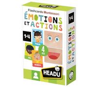 Headu - Flash Cards Emotions et Actions Montessori