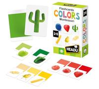 Headu Flashcards Colors Montessori, Medium (MU27859)
