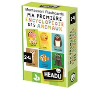 Headu - Flashcards Enciclopedia de Animales Montessori - Descubre Animales Y Entornos Características | Juego Educativo 2 3 4 5 Años, Juego Educativo Montessori, Regalo Niños, Regalo Niña