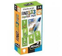 Headu- Flashcards Find 123 Magic Pen Infantil para Aprender a Contar. Juego Educativo Recomendado niñas de Entre 3 y 5 años (MU27835)