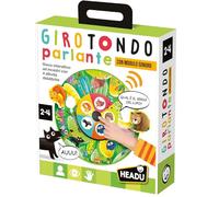 Headu Girotondo parlante - El Primer Juego Educativo Interactivo. IT59926. Juego Educativo para niños de 2 a 4 años. Fabricado en Italia