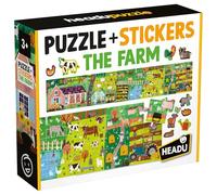 Headu- Granja Rompecabezas educativos para niños (MU59087)