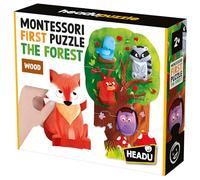 Headu Puzzle Mi Primer Puzzle it20133 – Juego infantil educativo Montessori Conoce el Bosque
