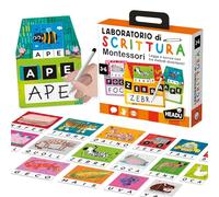 Headu - Laboratorio de Escritura Montessori Juego Educativo, Multicolor (IT23578), Idioma Italiano