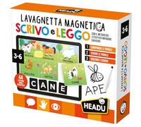 Headu Las Formas Magnéticas del Alfabeto Creo Leí Y Escribo It27897 Juego Educativo para Niños 3-6 Años Made in Italy