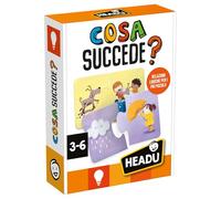 Headu-Lo que Sucede Italy Juego Educativo, Multicolor (15AF6D8059)
