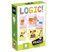 Headu - Logic | Juegos para Niños De 2 Años A 4 | Juego Educativo Niños | Domino Infantil 36 Piezas | Juegos Infantiles | Regalo Niño 2 Años A 4