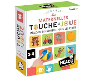 Headu - Memoria Sensorial para los pequeños - Memoria, Toque y lógica! | Juego Educativo de 2 3 4 5 años, Juegos en Caja para niños, Regalo para niños, Regalo para niñas, Regalo para niños, Hecho en