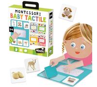 Headu - Montessori My First Tactile Library, recursos de Aprendizaje, Juguetes de Aprendizaje para niños, Juegos de Aprendizaje, Aprendizaje táctil, Juegos educativos, Edad de 2 a 4 años