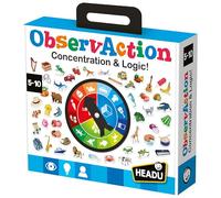Headu - Observaction | Juegos De Mesa Niños 5 Años O Más | Juegos Educativos Niños 5 Años 216 Piezas | Regalo para Niño para 1 Jugador | Juegos De Mesa