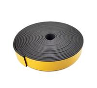 HEAGER Bandas de sellado de espuma viscosa de alta densid 10M Self-Adhesive Rubber Foam Weather Strip Multiple Sizes(5mm x 10mm x 10m)