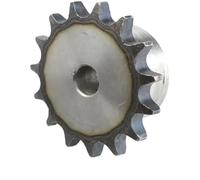 HEAGER Rodas dentadas de Cadena, Piñón de Cadena de Rodillos 08B de 25 a 40 Dientes, Paso de 12,7 mm, Acero A3(37 Teeth)