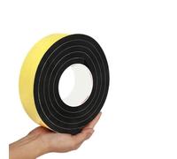 HEAGER Sello de espuma con adhesivo de alta densidad Self Adhesive Foam Seal Tape for Windows and Doors Multiple Sizes(2M x 20mm x 10mm)