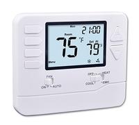 Heagstat H721 - Termostato de bomba de calor no programable para el hogar 2 calor/1 frío