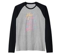 Heal out Loud We Almost Lost You In The Silence - Camiseta Manga Raglan