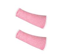 HEALBYBLE 1 par de mangas protectoras nivel 5 resistentes a cortes y quemaduras, for brazos, protectores antebrazo, for piel fina que previenen hematomas,Más duradero(Rot,Small)