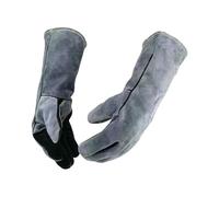HEALBYBLE Guantes de soldadura, guantes, for horno barbacoa, mitones con aislamiento térmico, vestimenta de seguridad