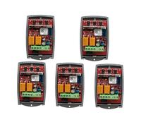 HEALBYBLE Receptor de Puerta de Garaje Tuya, 2 Canales, 433mhz, 433,92 MHz, Interruptor Controlador multimarca de código rodante Fijo Universal ，DiseñAdo para Un Servicio Duradero(AC 85-250V WiFi X5)