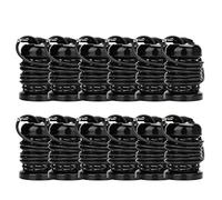 Healcity Arreglos de baño de pies iónicos para sistema de máquina de spa de pies de desintoxicación iónica, bobinas redondas estándar de acero inoxidable, paquete de 12