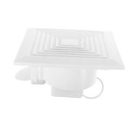 HEALEEP 1 juego Ventilador de Extractor de Techo Silencioso y Potente para Cocina y Baño Ventilador de Ventilación con Diseño y Energético Panel de Incluye Tubo Ac