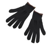 HEALEEP 1 Par De Guantes De Película Guantes Para Coche Herramientas Para Envolver Coches Herramienta Para Envolver Vinilo Guantes De Trabajo Nailon Negro