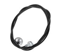 HEALEEP 1 pieza Cuerda para Gimnasio Accesorios de Fitness Cable Resistente para Entrenamientos Casa y Uso Comercial Negro