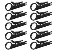 HEALEEP 10 Piezas Mini Pelacables para Cables de Red Rj45 Cat5 Cat6 Cortadores Pequeños para Cable Eléctrico y Línea Telefónica Herramienta Ligera en Trabajos Eléctricos