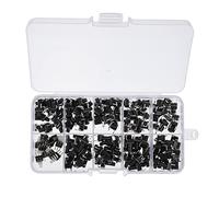 HEALEEP 180piezas Pulsador SMD Interruptor Pulsador Botón Táctil Kit De Botones Pulsadores Táctiles Micro Momentáneos