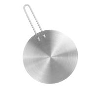 HEALEEP 1Juego Placa de Inducción Inoxidable con Mango Extraíble Adaptador de Calor para Cocinas de Inducción y Eléctricas Difusor Térmico de Placa de Guía Térmica Accesorio