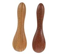 HEALEEP 2 Cucharas Faciales De Madera: Herramienta De Masaje Gua, Espátula Para Facial, Ideal Para En Casa, Rituales De Y Cuidado