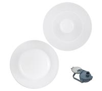 HEALEEP 2 piezas Tapones de Silicona para Botellas Grande de Tapones Antiderrames para Botellas de Gran Capacidad Fáciles de Usar Sellado