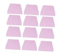 HEALEEP 20 piezas Raspadores de Pastel de Plástico Herramienta de Repostería Flexible Color Rosa para y Cortar Masa Utensilio Multifuncional de Cocina