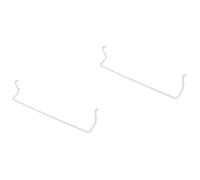 HEALEEP 2piezas Soporte De Papel Toalla Para Pegboard Organizador De Cocina y Baño Colgador De Trapo Extensible Accesorio Práctico Para Tablero Perforado