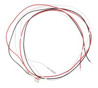 HEALEEP 3 Cables Conductores de Fono para Tocadiscos Cables Estéreo de Plástico Duraderos Línea de Datos para Giradiscos Compatibles Plataformas Giratorias Accesorios para Fonógrafo