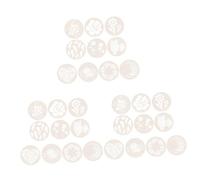 HEALEEP 3 Series Plantillas Creativas Para Pasteles De Moldes De Huecos Para Decorar Tartas Reutilizables Para Elaboración De Postres Y Manualidades 10 Piezas X 3