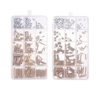 HEALEEP 360 Tornillos Separadores de Cobre Hexagonal M2 M3 M4, Kit Surtido Caja Plástica, para Montaje Placa Base, Electrónica E Informática, Tornillos para Circuitos Pcb