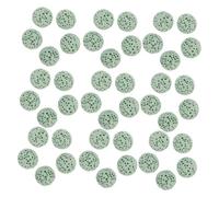 HEALEEP 39piezas Beads Sueltas De Volcán Para Difusores De y Creación De Joyería Pulseras y Collares Para Aromaterapia y Chakra