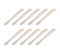 HEALEEP 50 Peines Desechables Mango y Funda Individual para Uso en Hoteles y Viajes Tamaño Compacto para Cabello Corto y Largo