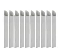 HEALEEP 50 Piezas Cuchillas Para Microblading Cuchillas Para Desechables De Para De y Maquillaje Permanente