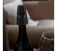 HEALEEP 6 Piezas Vertedores de Inoxidable para Botella de Vino con Tapa Hermética Antigoteo y Antidesbordamiento Compatible Mayoría de Botellas Tapa para Mantener Frescura y Servir sin