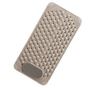 HEALEEP Alfombrilla Antideslizante para Ducha y Bañera con Masajeador De Pies Exfoliante Ventosas Diseño Funcional y Seguro