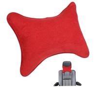 HEALEEP Almohada Cuello del Coche Cojín para Reposacabezas Cinta Elástica Forma Hueso para Interior de Coche