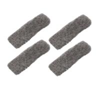 HEALEEP Almohadilla Calentadora de Manos Catalítica Gris, Inserto Calefactor de Fibra de Vidrio Resistente 4 Piezas, Repuesto para Calentadores de Manos y Pies para Actividades al