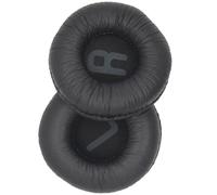 HEALEEP Almohadillas de Repuesto para Auriculares T500bt, Tune600btnc y T450bt, 1 Par, Negras, de Cuero Proteico Suave y Elástico, Compatibles con Cascos para Cancelación de Ruido y Uso