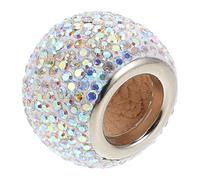 HEALEEP Anillo Decorativo para Reposacabezas de Coche Cristales Brillantes Accesorios para Interior de Suv Adornos para Asiento de Coche