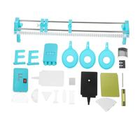 HEALEEP Banco Óptico Educativo Prismas y Lentes Para Experimentos De Refracción De Luz Kit De Física Para Aprendizaje Escuelas