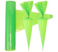 HEALEEP Bolsas de Lechada para Construcción 50 Unidades Bolsa de Mampostería Triangular Resistente Color Verde para Juntas de Azulejos y Cemento en Exteriores