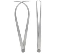HEALEEP Calibrador Interior y Exterior 2 Piezas 300 MM Acero Endurecido para Medición Precisa de Diámetros y Espesores en Escultura y Cerámica Pinza Interior y Calibrador Exterior de