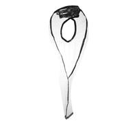 HEALEEP Capa para Peinar el Cabello Ajustable y Transpirable, Embudo de Champú Plástico Pu, 2 Piezas para Peluquería y Lavado, Protección contra Gotas y Suciedad, Uso Profesional