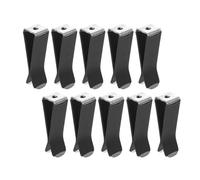 HEALEEP Clip Ventilación Coche Metálico para Ambientador, 10 Unidades, Diseño Curvo Compatible Rejillas de Aire Acondicionado, Accesorio para Difusores de Coche, Uso Interior Vehículo